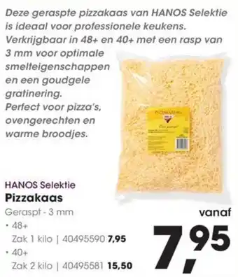 HANOS HANOS Selektie Pizzakaas aanbieding
