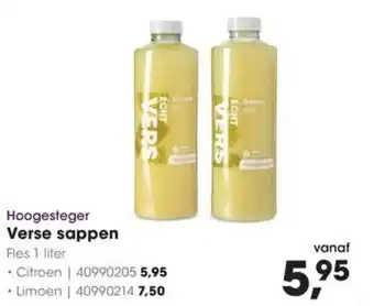 HANOS Hoogesteger Verse sappen aanbieding