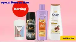 Bol.com op o.a. Dove en Axe aanbieding