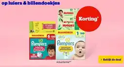 Bol.com op luiers & billendoekjes aanbieding