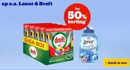 Bol.com op o.a. Lenor & Dreft aanbieding