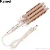 Bol.com Krultang - Keramische krultang - Kemei - Elektrisch - 3 Vat Klem - 3 in 1 Krultang aanbieding