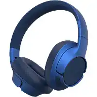 Bol.com Fresh 'n Rebel Clam Core - Draadloze over-ear koptelefoon - 45 uur batterij - True Blue aanbieding