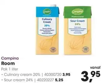 HANOS Campina Room aanbieding