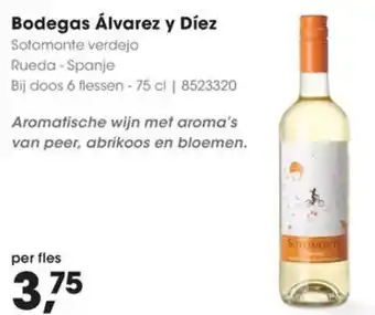 HANOS Bodegas Álvarez y Díez aanbieding