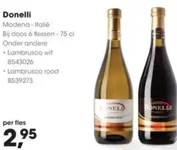HANOS Donelli Modena aanbieding