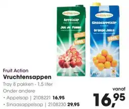 HANOS Fruit Action Vruchtensappen aanbieding
