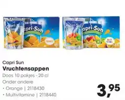 HANOS Capri Sun Vruchtensappen aanbieding
