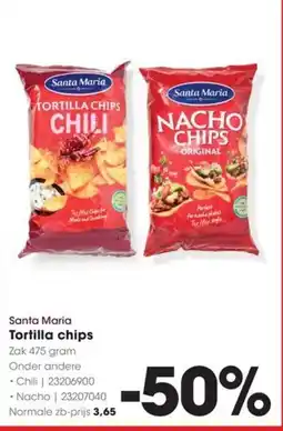 HANOS Santa Maria Tortilla chips aanbieding