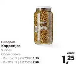 HANOS Luxeapers Kappertjes Surfines aanbieding