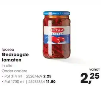 HANOS Iposea Gedroogde tomaten aanbieding