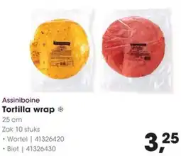 HANOS Assiniboine Tortilla wrap aanbieding