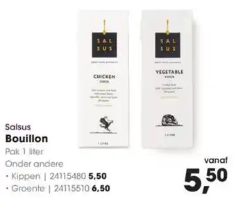 HANOS Salsus Bouillon aanbieding
