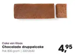 HANOS Cake van Klaas Chocolade druppelcake aanbieding