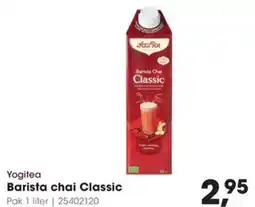 HANOS Yogitea Barista chai Classic aanbieding
