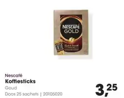 HANOS Nescafé Koffiesticks aanbieding