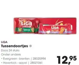 HANOS LIGA Tussendoortjes aanbieding
