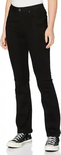 Amazon Lee dames Jeans Breese Boot, Black Rinse, 31W / 25L aanbieding