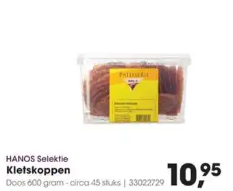 HANOS HANOS Selektie Kletskoppen aanbieding