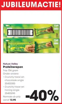 HANOS Nature Valley Proteïnerepen Tray aanbieding