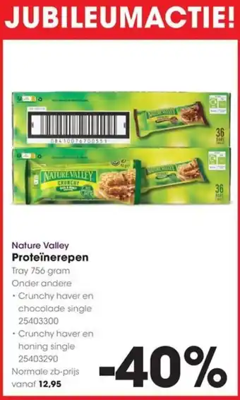 HANOS Nature Valley Proteïnerepen Tray aanbieding