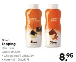 HANOS Dawn Topping aanbieding