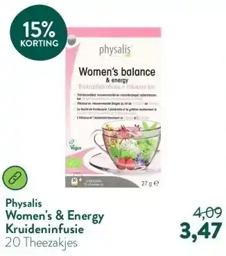 Holland & Barrett Women's & Energy Kruideninfusie aanbieding