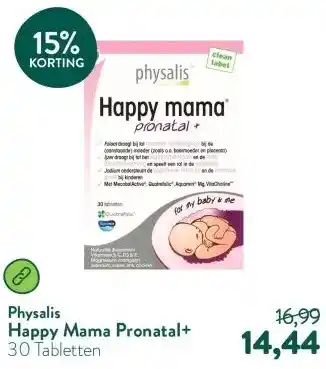 Holland & Barrett Happy Mama Pronatal+ aanbieding