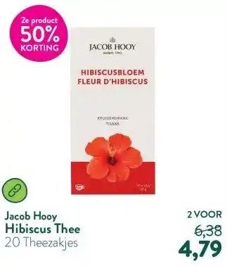 Holland & Barrett Hibiscus Thee aanbieding