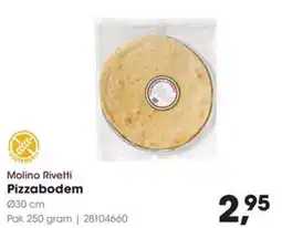 HANOS Molino Rivetti Pizzabodem aanbieding