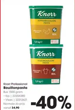HANOS Knorr Professional Bouillonpasta aanbieding