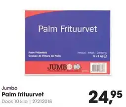 HANOS Jumbo Palm Frituurvet aanbieding