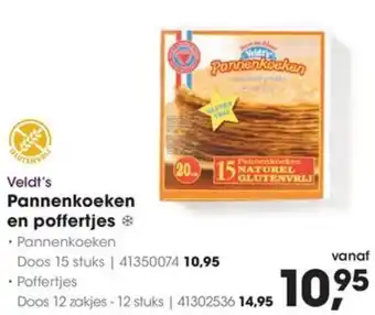 HANOS Veldt's Pannenkoeken en poffertjes aanbieding