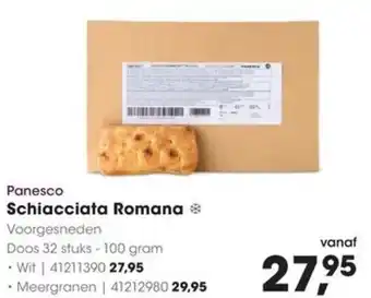 HANOS Panesco Schiacciata Romana aanbieding