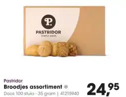 HANOS Pastridor Broodjes assortiment aanbieding