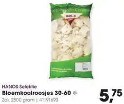 HANOS HANOS Selektie Bloemkoolroosjes 30-60 aanbieding
