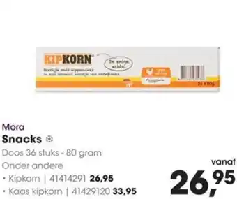 HANOS Mora Snacks aanbieding