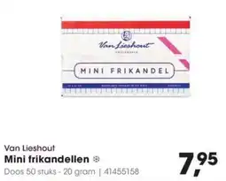 HANOS Van Lieshout Mini frikandellen aanbieding