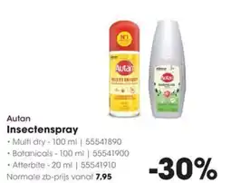HANOS Autan Insectenspray aanbieding