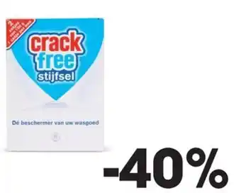 HANOS crack free stijfsel aanbieding