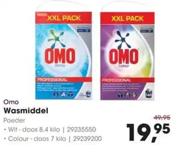 HANOS Omo Wasmiddel Poeder aanbieding