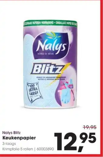 HANOS Nalys Blitz Keukenpapier aanbieding