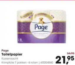 HANOS Page Toiletpapier aanbieding