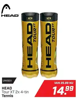 Daka Sport HEAD Tour XT 2x 4-tin Tennis aanbieding