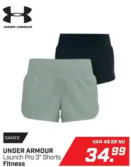 Daka Sport UNDER ARMOUR Launch Pro 3" Shorts Fitness aanbieding