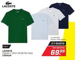 Daka Sport LACOSTE Classic T-Shirt Lifestyle aanbieding