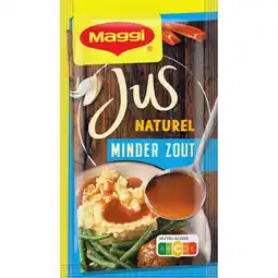 Albert Heijn Maggi Jus naturel minder zout aanbieding