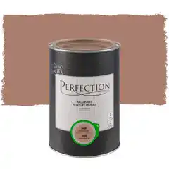Praxis Perfection muurverf mat kalahari bruin 1L aanbieding