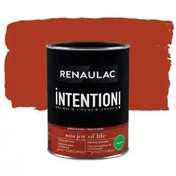 Praxis Renaulac muur- en plafondverf Intention Joy of Life extra mat 1L aanbieding