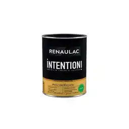Praxis Renaulac muur- en plafondverf Intention Sunbeam extra mat 1L aanbieding